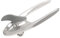 Wiltshire Colour Rush Can Opener, Chrome Plated, Anti-Slip Comfortable Soft Grip Ergonomic Easy Turn Handle, Robust Manual Tin Opener, Heavy Duty, Sharp Cutting Blades, Strong, Grey, 15.5x4.5x6.2cm