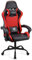 Play haha.Gaming chair Office chair Swivel chair Computer chair Work chair Desk chair Ergonomic Chair Racing chair Leather chair Video game chairs (Red,lumbar pad)