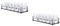 PRETYZOOM 2 Set Portabicchieri in acrilico distributore cristalleria organizzatore di posate portabicchieri da vino portabicchieri acrilico coppa degli spiriti bicchiere da cocktail Black
