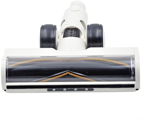 EpheyFIF Testina di ricambio per spazzola elettrica Dreame R10/T20/T30 – rullo bianco premium per aspirapolvere senza fili, spazzola per pavimenti a scatto facile con design