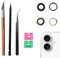Peixiong Sapphire Back Camera Glass Lens Replacement for iPhone 16 Rear Camera Glass Replacement kit Compatible for iPhone 16 with Adhesive Pre-Installed and Repair Kits