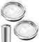 20 Oz Skinny Replacement Lids for Stainless Steel Tumbler Travel Cup, 2 Pcs Clear Plastic Tumbler Replacement Lids Spill Proof Durable Covers for Mouth Tumbler Cup