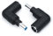 Tip Converter Adapter for HP Female 7.4mm to 4.5mm Smart Blue Tip Dongle DC Connector for HP Laptop Charger Suit for 120w max-2Pcs