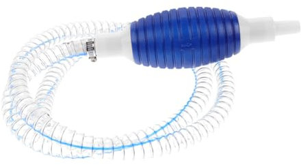 Warmhm Drum Pump Oil Suction Water Extractor Gas Siphon Pump Siphon Hose Transfer