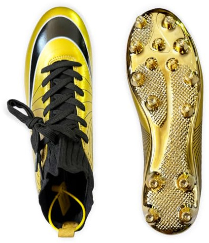 IFIKK Unisex Fußballschuhe Herren Microfaser Cleats Athletics Trainingsschuhe Professionelle Kind Outdoor Football Schuhe