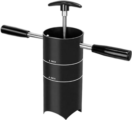 Golf Hole Cutter - Removable Handle Lawn Hole Maker Standard Training Golf Cutting Tool | Portable Hole Cutter Device for Backyard, Garden