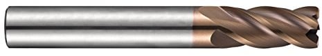Dachfenster s76716.0 X R1.0 Schaft Ecke Radius Fräser, tisin Beschichtung, HM, R 1 mm, 16 mm Kopf Durchmesser, 16 mm Schaft Durchmesser, 32 mm Flöte Länge, 92 mm volle Länge