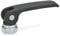 Ganter Normelemente GN 927-63-M5-A-B 927-63-M5-A-B-Exzenterspanner mit Innengewinde, Form A: mit Stellmutter, Grifflänge l1: 63mm Gewinde d2: M5