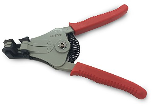 automatische Abisolierzange 1-3,2 mm Seitenschneider Isolierzange Kabelschneider Elektro Kabel Messer Zange Abisoliermesser Kabelmessel Schneidwerkzeug Werkzeug ARLI selbstschließend Federmechanik
