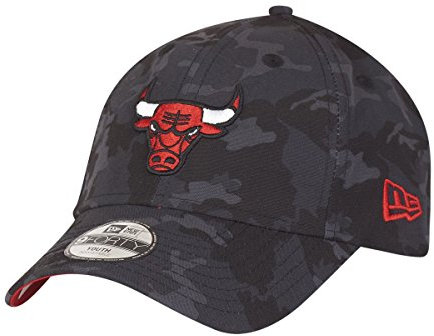 New Era 9Forty Kids Cap - Dark CAMO Chicago Bulls - Child