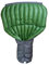 Outdoor Vitals Daunendecke für ultraleichte Rucksacktouren – 0 Grad F, 800 Fill Power Down, 10D Ultraleichte Stoff-Hängematte & Bodencamping, 2 Größen & inklusive Polster Riemen,Green, Long Wide