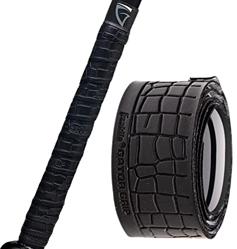 Franklin Sports Unisex, Erwachsene Gator Bat Grip Tape, Schwarz, 1.2 mm