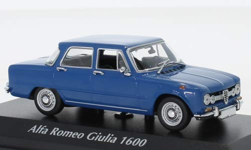 Alfa Romeo Giulia 1600, blau, 1970, Modellauto, Fertigmodell, Maxichamps 1:43