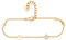 cai Damen Armband 925/- Sterling Silber 17+3cm Glänzend Zirkonia gelb 274260026-1-18