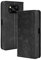 HAOTIAN Leder Hülle für Xiaomi Poco X3 NFC/Poco X3 Pro Hülle, Premium PU/TPU Leder Folio Hülle Schutzhülle Handyhülle, Flip Case Klapphülle Lederhülle mit Standfunktion & Kartensteckplätzen, Schwarz