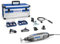 Dremel 4250 Rotary Tool 175 W, Multitool Kit with 6 Attachments 128 Accessories, 175W Motor with Electronic Feedback, Variable Speed 5.000-35.000 RPM