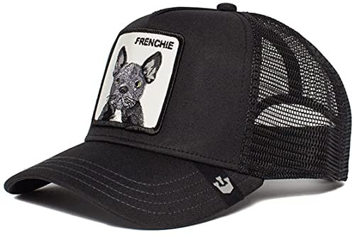 Goorin Bros. Unisex-Erwachsene The Farm Baseball Trucker Cap Baseballkappe, Schwarz (Frenchie), Einheitsgröße