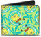 Buckle-Down Herren Bifold Geldbörse Spongebob Schwammkopf 10,2 x 8,9 cm