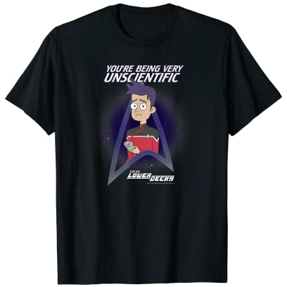 Star Trek: Lower Decks Brad Boimler Very Unscientific Poster T-Shirt