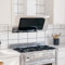 Campana extractora acero inox y vidrio templado plateado 90 cm, ZEYUAN Extractor Cocina - SPU:51664