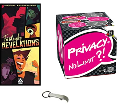 Lot Révélation + Privacy No Limit Version Française + 1 Décapsuleur Blumie (Privacy No Limit + Révélations)
