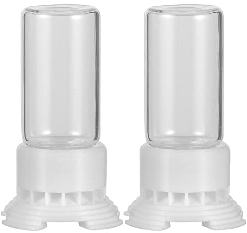 Yardwe Ant Water Feeders 2pcs Ant Mini Liquid Feeder Plastic Transparent Bird Water Dispenser Ant Breeding Containers Nest Ant Farm House for Ant