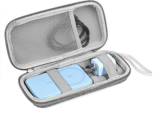 Schutzhülle kompatibel mit Anker magnetischem, tragbarem Ladegerät 621/622/633 (MagGo), faltbares, kabelloses tragbares Ladegerät, Aufbewahrungstasche für iPhone, magnetisches, kabelloses tragbares