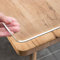 FLAVYO Protecteur de Couverture de Table Transparent en PVC,Protecteur de Table en Verre Souple 2.0,Tapis de Table Transparent de Haute Qualité,Adapté pour Table Basse,Bureau (100x200cm/39x79in)
