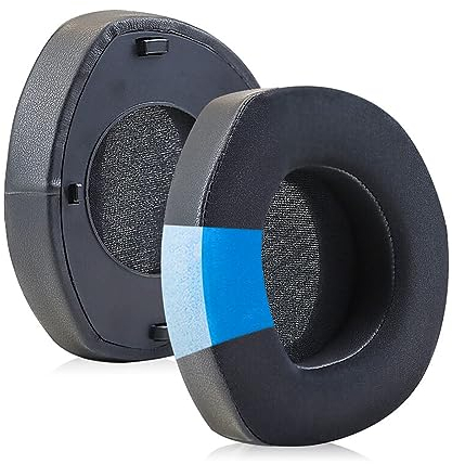 SINOWO Kühlende Gel-Ohrpolster Ersatz für Sennheiser HDR160 (HDR 160/RS160/TR160), HDR170 (TR170/TR 170/RS170)/HDR180 (TR180/RS 180) Kopfhörer, Ohrpolster mit Geräuschisolierung, Memory-Schaum