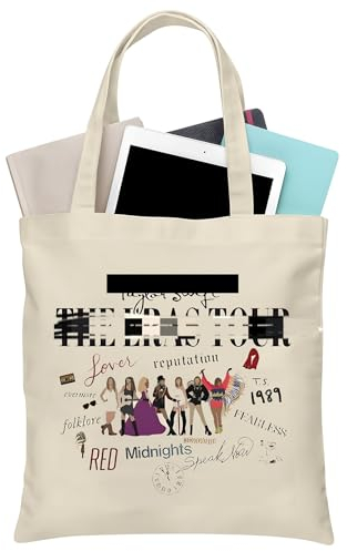 SERTAS Tote Bag, Tasche, Inspirierte Bag, Geschenke für Mädchen Jungen,Musikliebhaber-Geschenk für Frauen, Merchandise (3)