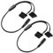 KUOQIY 2 PCS 35cm DC Power Supply Plug to Dual 4Pin Molex PC Fan Power Adapter Cable, DC 5.5 * 2.1 to Molex 4-Pin