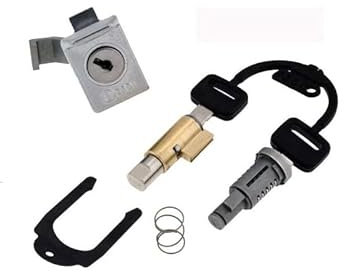 KIT SERRATURA SERRATURE COMPLETO DI 2 CHIAVI PER PIAGGIO VESPA HPX 185 - PIAGGIO VESPA HPX 250 - VESPA HPX 400 - VESPA DIESIS SPECIAL ORIGINALE PIAGGIO.