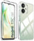 zZjoOoj Funda Compatible con Xiaomi Redmi 13C 5G Funda(No for 13C 4G) + [1 Pieza] Protector de Pantalla de Vidrio Templado, Silicona de TPU (Transparente)