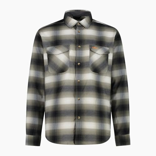 CMP MAN Shirt Olive-Nero-Bianco - 58