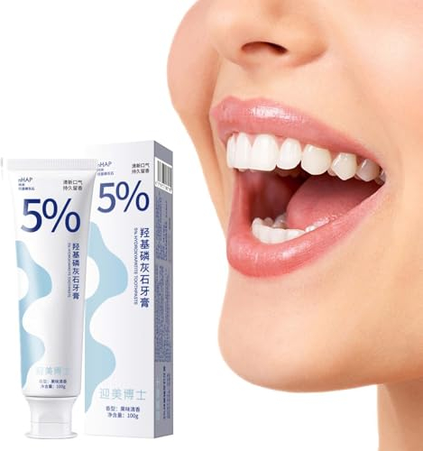 Nano Hydroxyapatit Zahnpasta – Zahnpasta zur Reparatur von Karies,Hydroxyapatite Zahncreme Für Natürlich Weissere Zähne,Minzgeschmack, Hydroxylapatit für Zahnfleischentzündungen Toothpaste (1)
