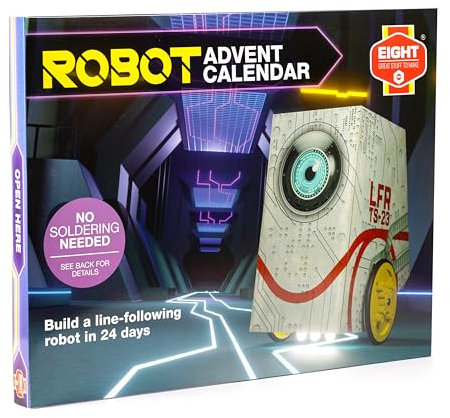 Acht Adventskalender Kit - Bauen Sie Ihren eigenen Roboter
