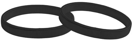 Aomig Ärmelhalter 2 Pcs Schwarz Hemd-Armband Herren Damen Anti Rutsch Armband für Hemden Elastische Metallmanschetten Armelhalter Herren Hemd Hemdhalter Ärmeln Sleeve Holders für Langarm Shirt Bluse