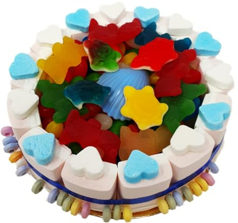 Fruchtgummi Geburtstagstorte Happy Birthday Geschenkidee Jungen 550g