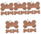 Happyyami 5 Sätze Hundemarke Name Tag Hundeanhänger Katzenhalsband Katzenanhänger Hundezubehör Hundehalsband Personalisiert Erkennungsmarken-anhänger Hunde-id-tags Hölzern 3 Stück * 5