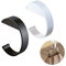 LZZEM 2Pcs C Letter Shape Handbag Hooks, Nail-Free Portable Hooks High-Strength Handbag Holder Non-Slip Desktop Hooks for Hanging Wallets Keys Umbrellas and Headphones.