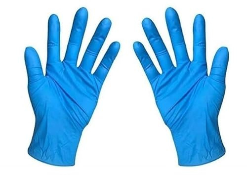 PBHOVIITG 100/40/20 stücke Einweg Kinder Handschuhe Nitril Latex Handschuh for Verdickt Schule Home Reinigung Gummi Blau(40pcs,Xs)