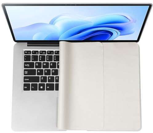 AOOSU Laptop Keyboard Cover Cloth, Keyboard Protector Cloth, Durable Tear Resistant Microfiber Lining and Cleaning Cloth Compatible with Pro13 inch and 14 inch