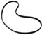 RocwooD Courroie dentée pour courroie de distribution 102 cm 2213 2417 HF2113 HF2213 HF2216 HF2216K1