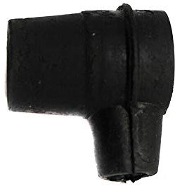 Universal Right Angle Rubber Spark Plug Cap Boot Screw Into 7mm HT Lead