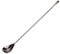 Palo para mezclar cóctel Cuchara de mango largo de acero inoxidable Exquisita herramienta de capas de mezcla de mango retorcido antideslizante para bar Bartender Bebidas(Spoon-Negro)