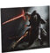 LOWW Star Wars Yoda Wandbild Leinwandbild Kunstdruck modern Wandbilder Wanddekoration Design Wandkunst Rahmenlos (40x60cm,C)