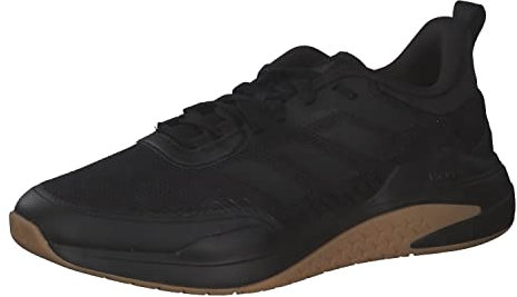 Adidas Herren Trainer V Shoes-Low (Non Football), Core Black/Core Black/Gum 3, 43 1/3 EU