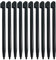 Modonghua Lot de 10 stylets universels capacitifs pour écran tactile NDSL pour 3DS XL pour NDS pour ND SI XL (Noir)