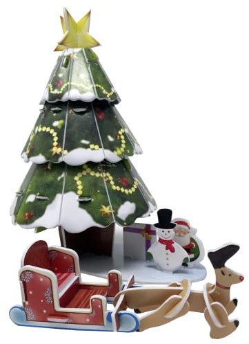 Famous Building 3D Puzzle (Christmas Tree)