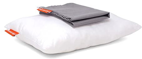 Pipsqueak Kissen, klein, klein, klein, 27,9 x 17,8 cm, perfekt für Reisen, Autos, Flugzeuge, Camping, Hunde, Kleinkinder, Kinder, Lendenwirbelsäule, Knie und Nacken, ab 2 Jahren